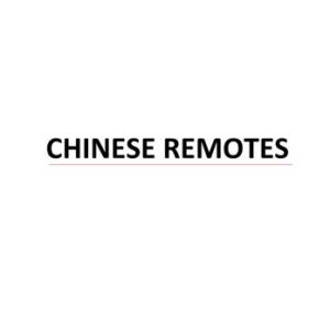 Chinese Remotes