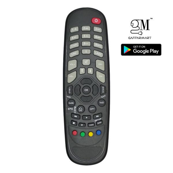 gtpl 3410dvb remote control