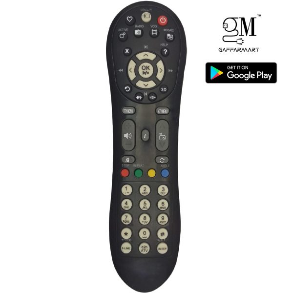 videocon remote control for videocon d2h set top box and lcd tv