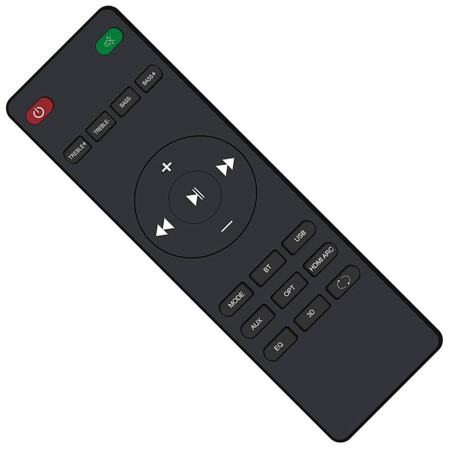 Boat Sound Bar Remote 5