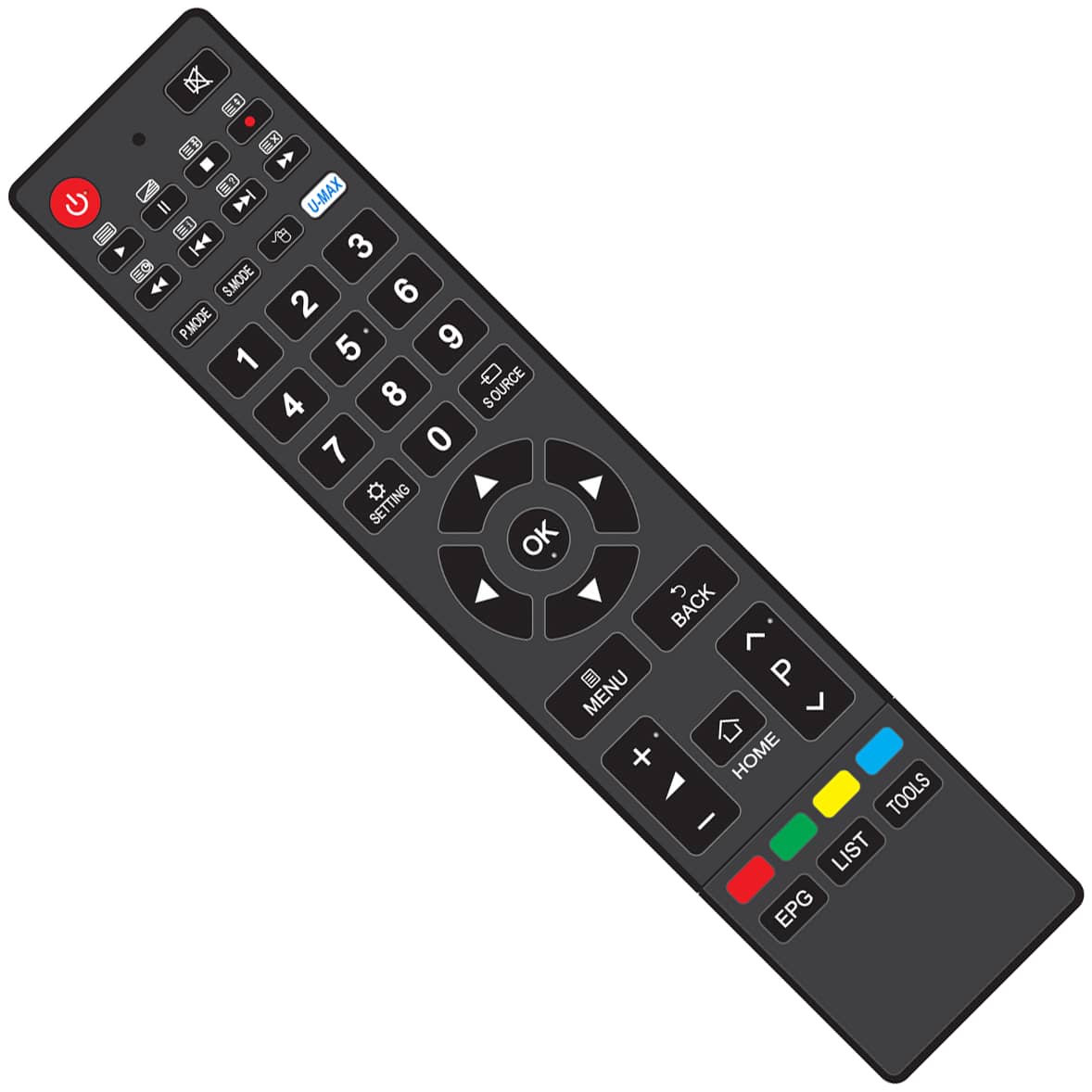 Changhong remote 11
