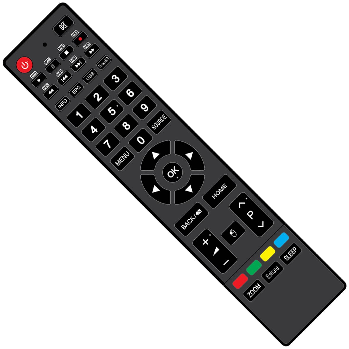 Changhong remote 14