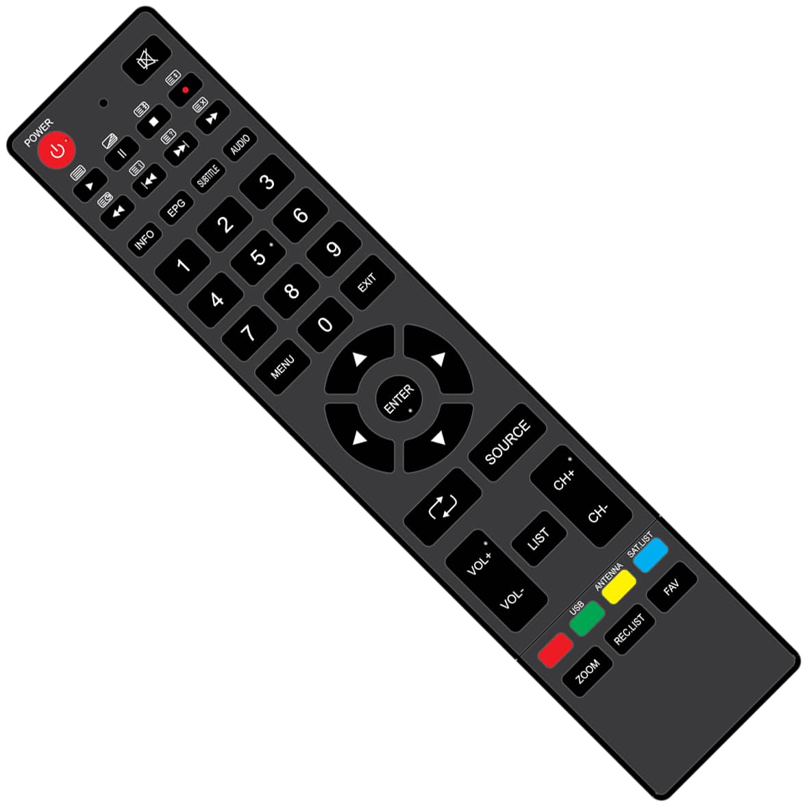Changhong remote 34