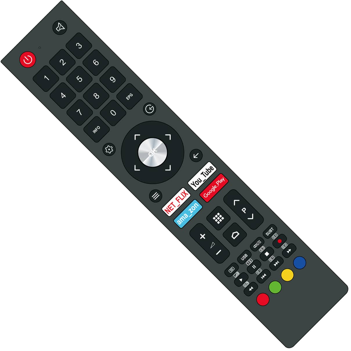 Changhong remote 54