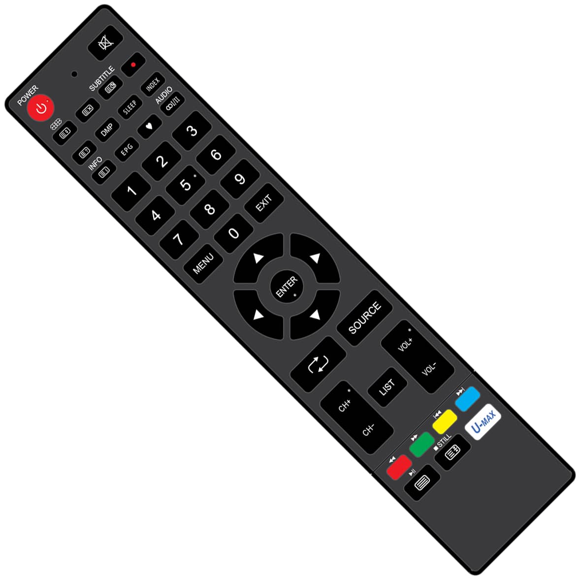 Changhong remote 6