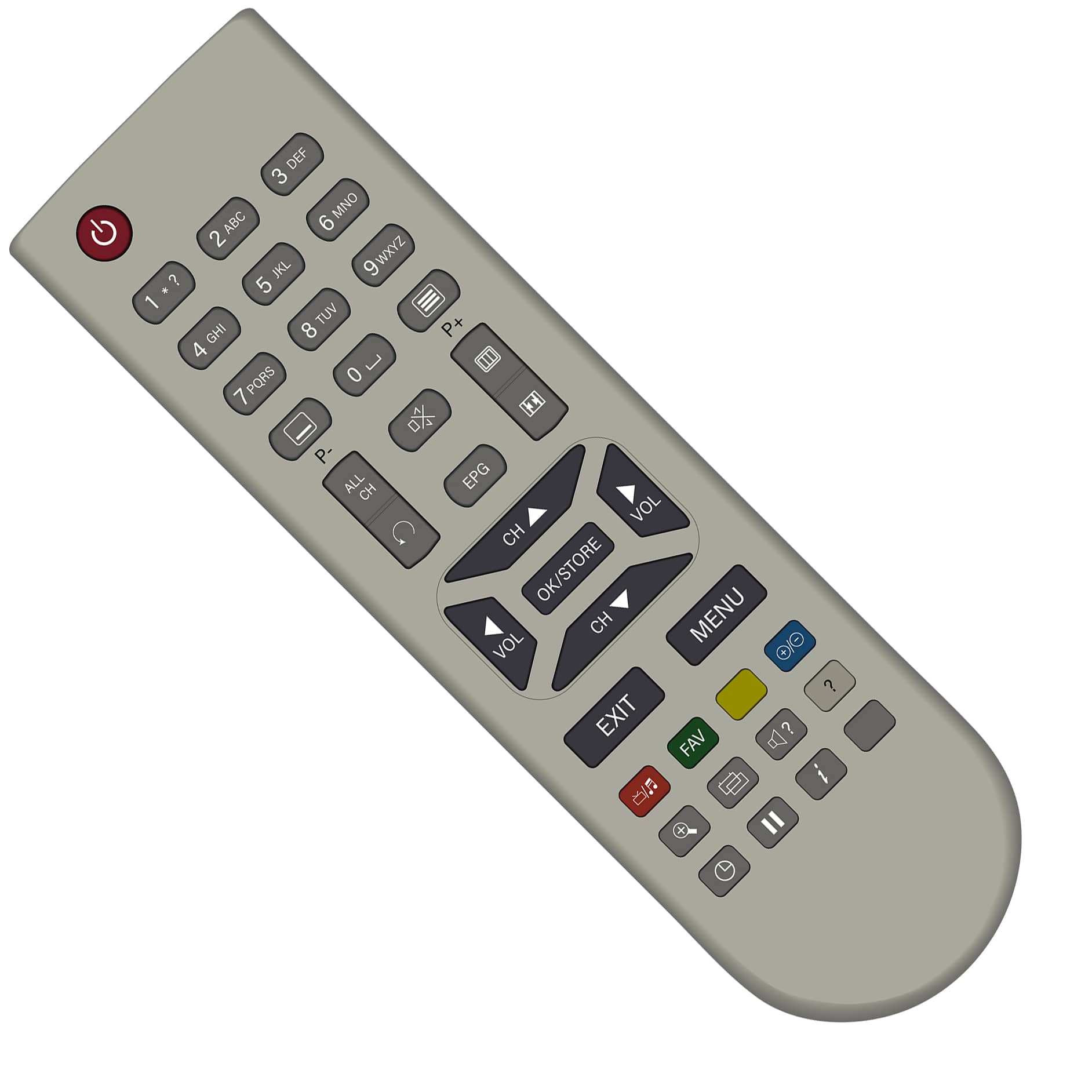 Dishtv Remote-12