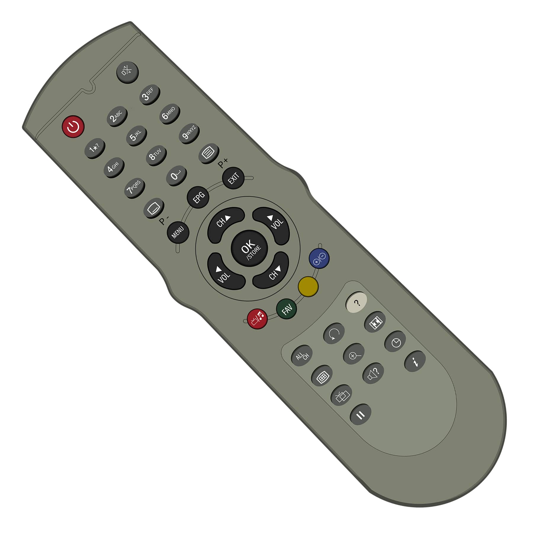 Dishtv Remote-16