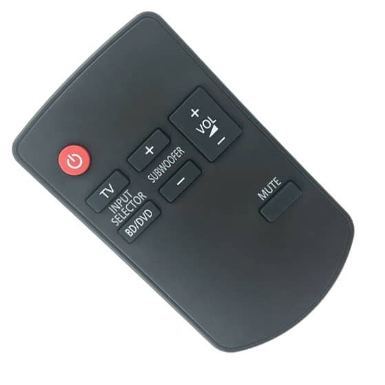 Panasonic Sound Bar Remote 10