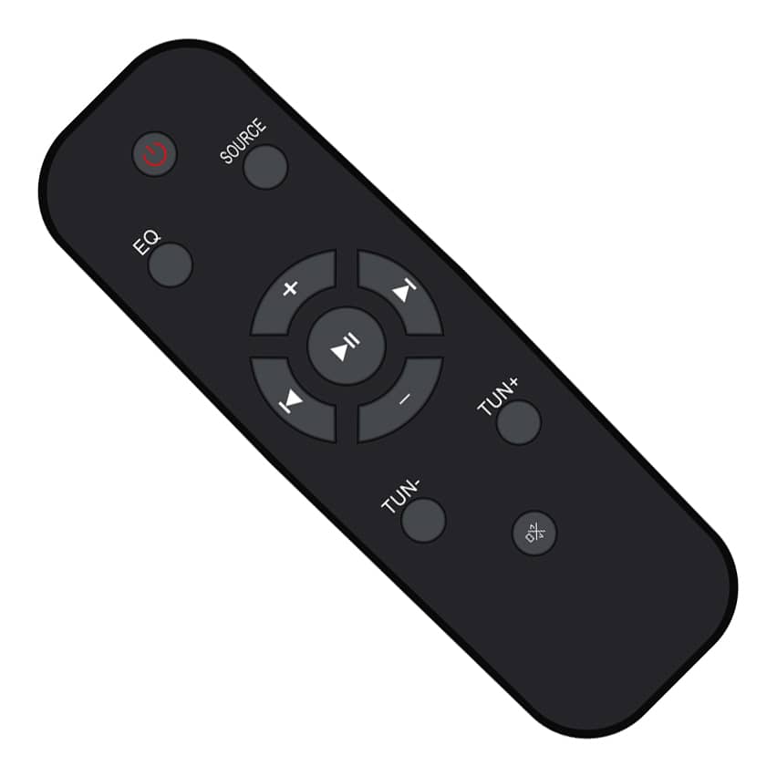 Philco Sound Bar Remote 4