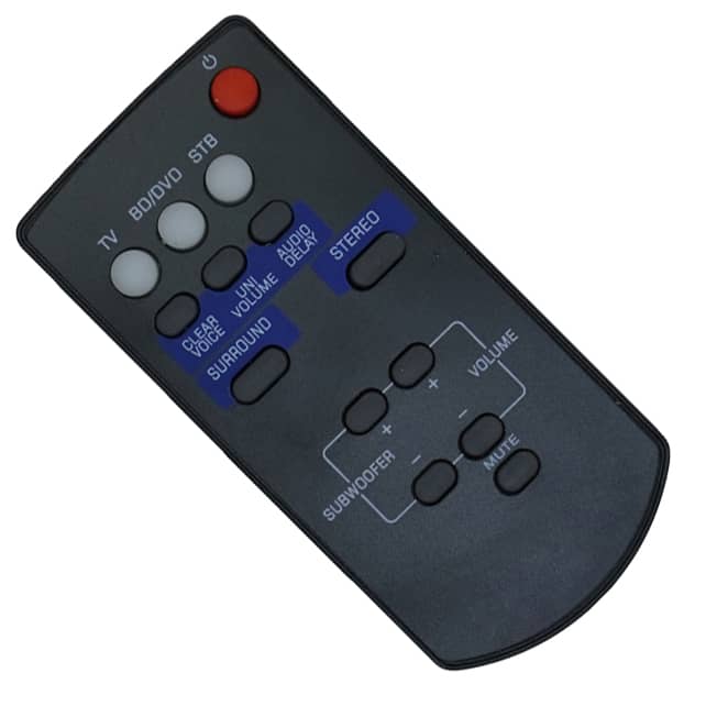 Yamaha Sound Bar Remote 4