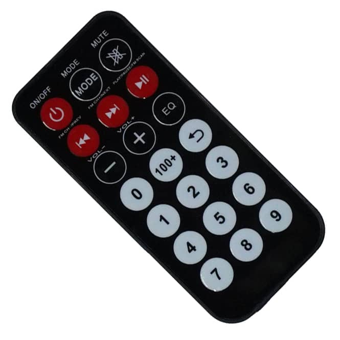 Zebronics Sound Bar Remote 13